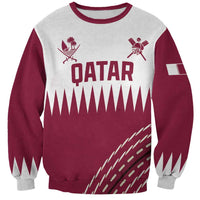 Custom Qatar Cricket Sweatshirt Come On Boys - Wonder Print Shop