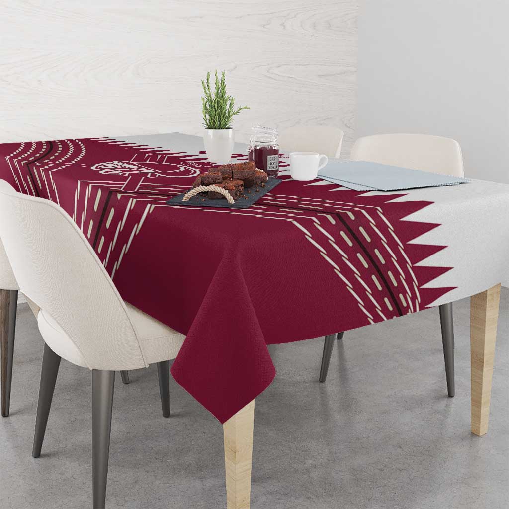 Qatar Cricket Tablecloth Come On Boys - Wonder Print Shop