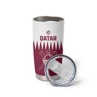 Custom Qatar Cricket Tumbler Cup Come On Boys - Wonder Print Shop