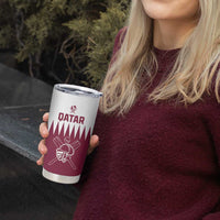 Custom Qatar Cricket Tumbler Cup Come On Boys - Wonder Print Shop