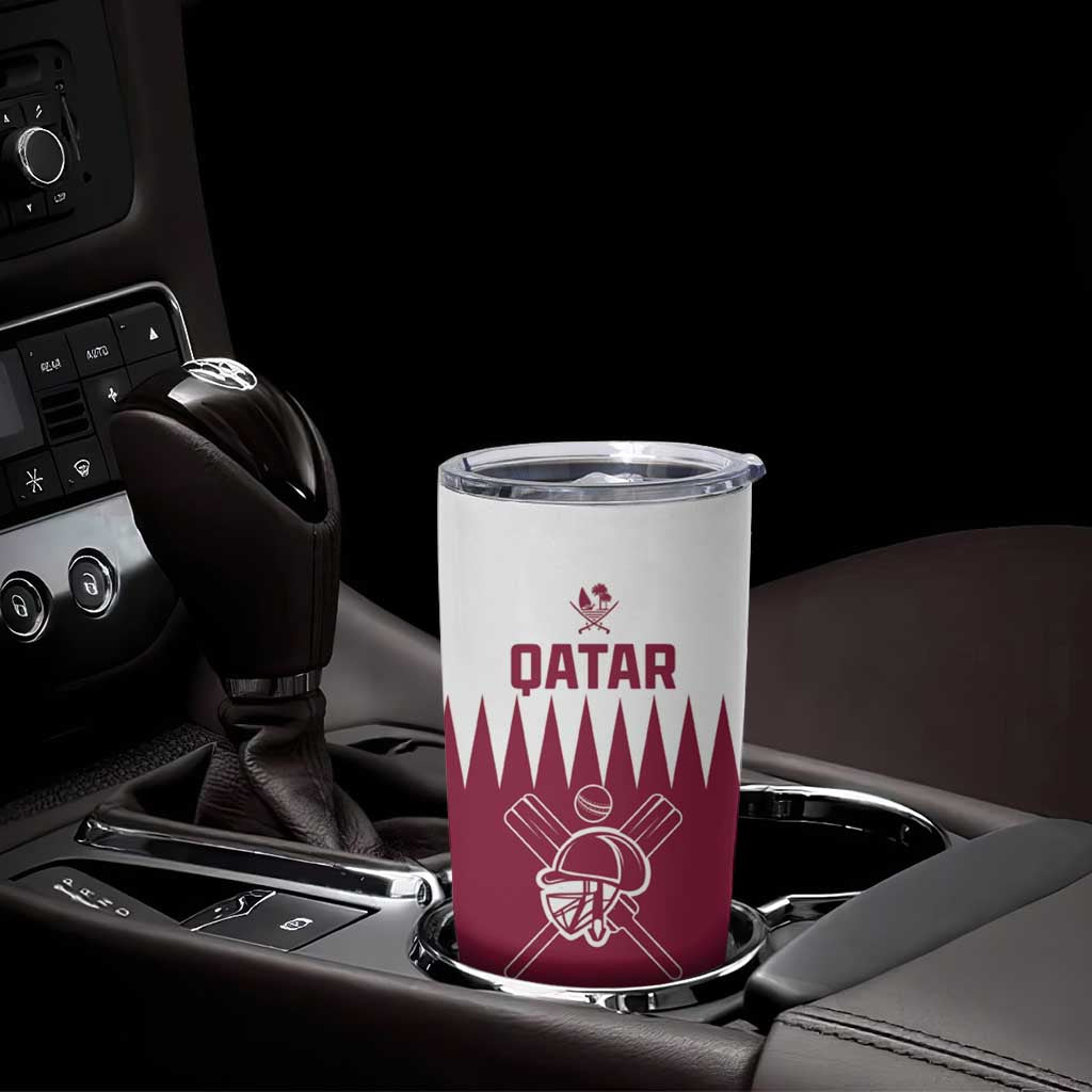 Custom Qatar Cricket Tumbler Cup Come On Boys - Wonder Print Shop