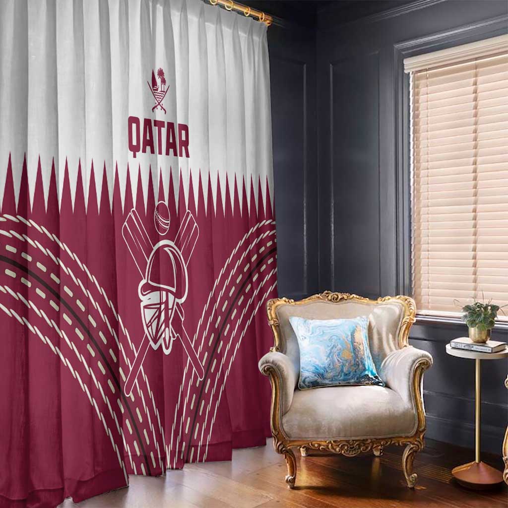Qatar Cricket Window Curtain Come On Boys - Wonder Print Shop