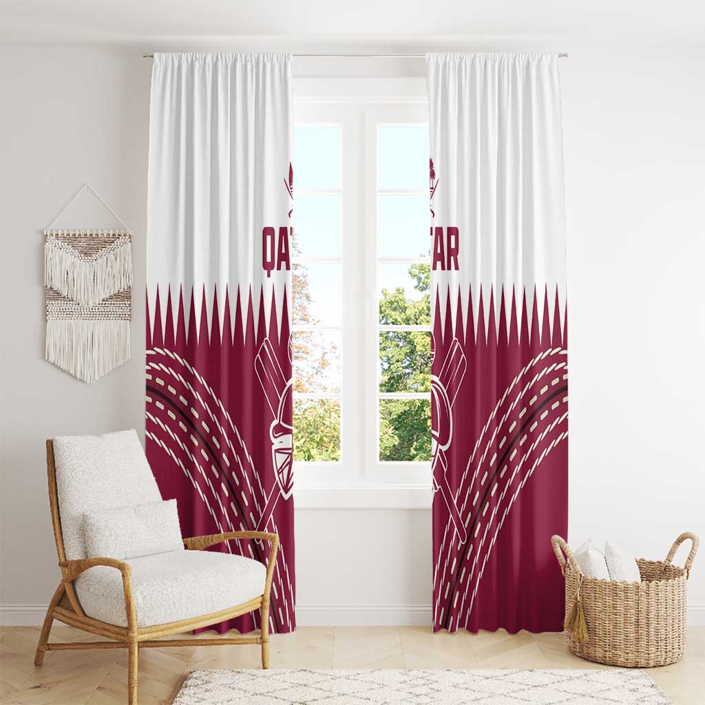 Qatar Cricket Window Curtain Come On Boys - Wonder Print Shop