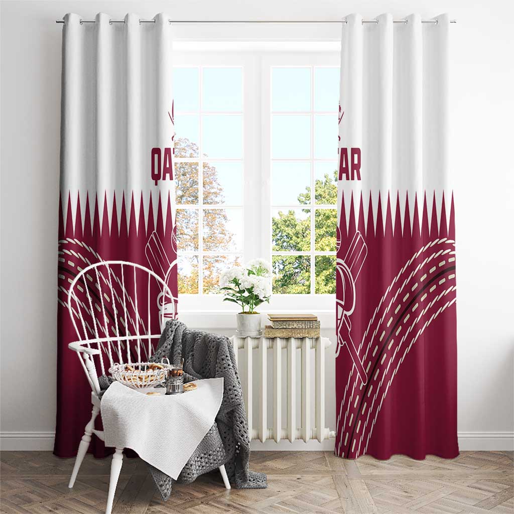 Qatar Cricket Window Curtain Come On Boys - Wonder Print Shop