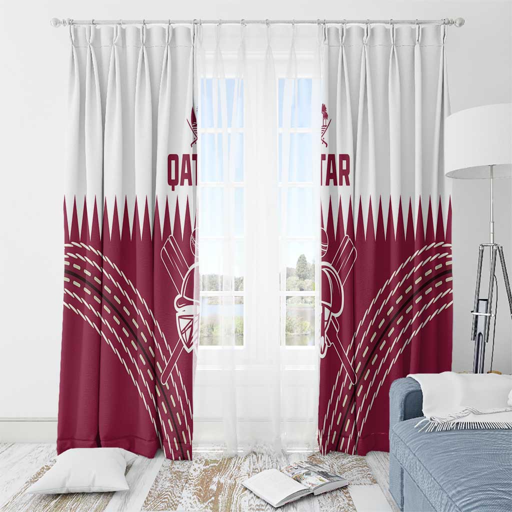 Qatar Cricket Window Curtain Come On Boys - Wonder Print Shop