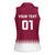 Custom Qatar Cricket Women Sleeveless Polo Shirt Come On Boys - Wonder Print Shop