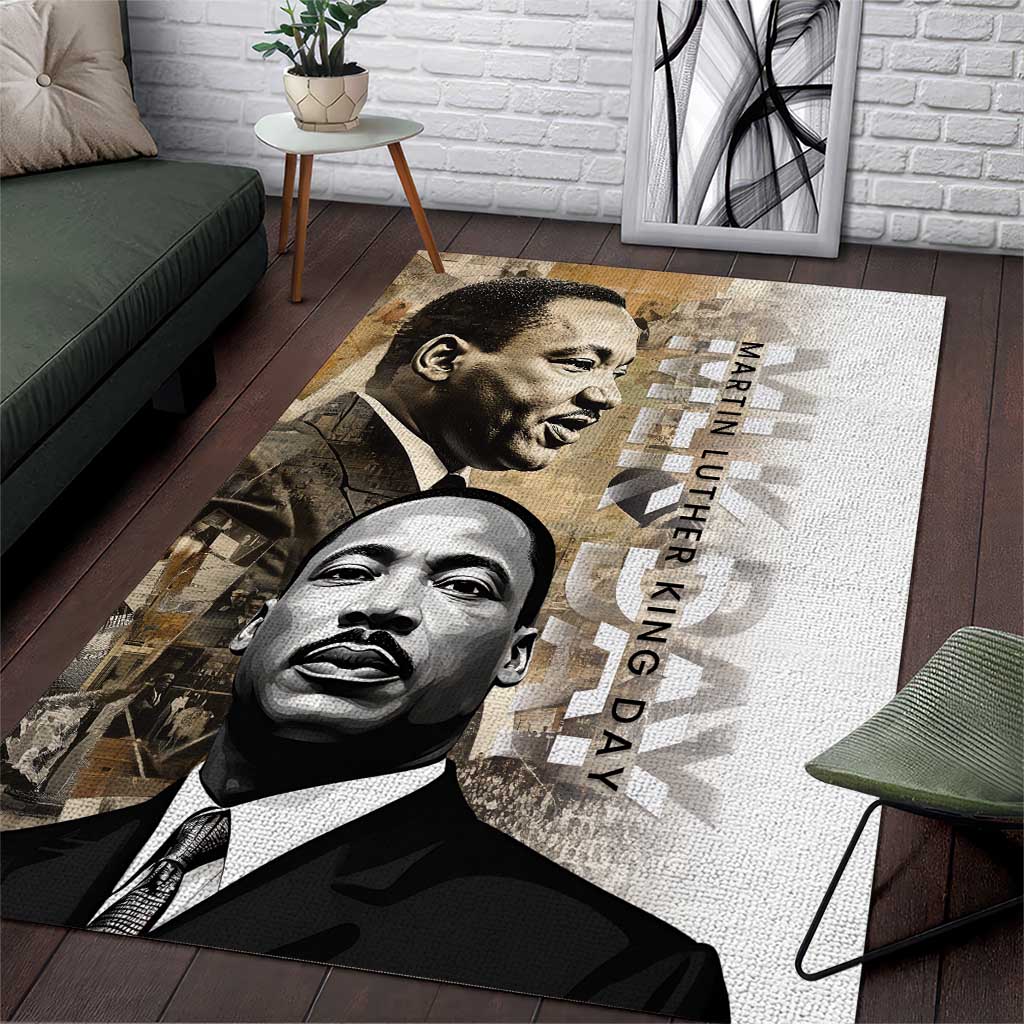 Martin Luther King Jr Day Area Rug MLK His Dream Still Matters - Wonder Print Shop