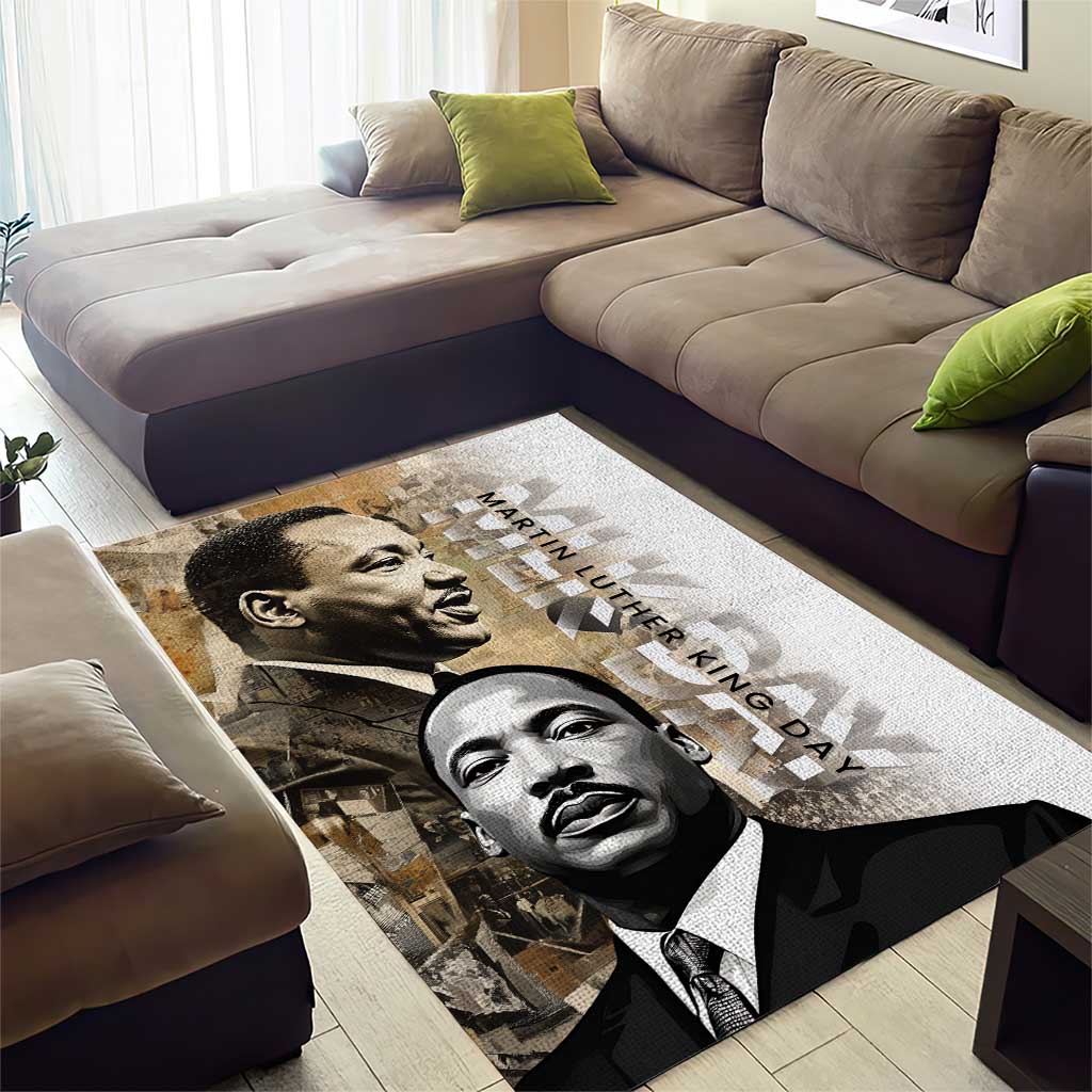 Martin Luther King Jr Day Area Rug MLK His Dream Still Matters - Wonder Print Shop