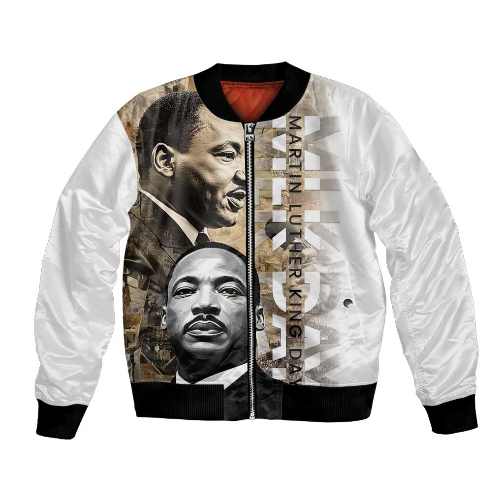 Martin Luther King Jr Day Bomber Jacket MLK His Dream Still Matters - Wonder Print Shop