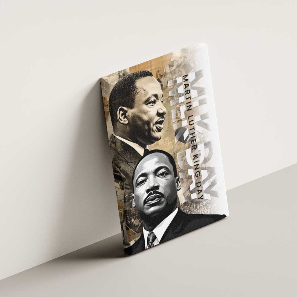 Martin Luther King Jr Day Canvas Wall Art MLK His Dream Still Matters - Wonder Print Shop