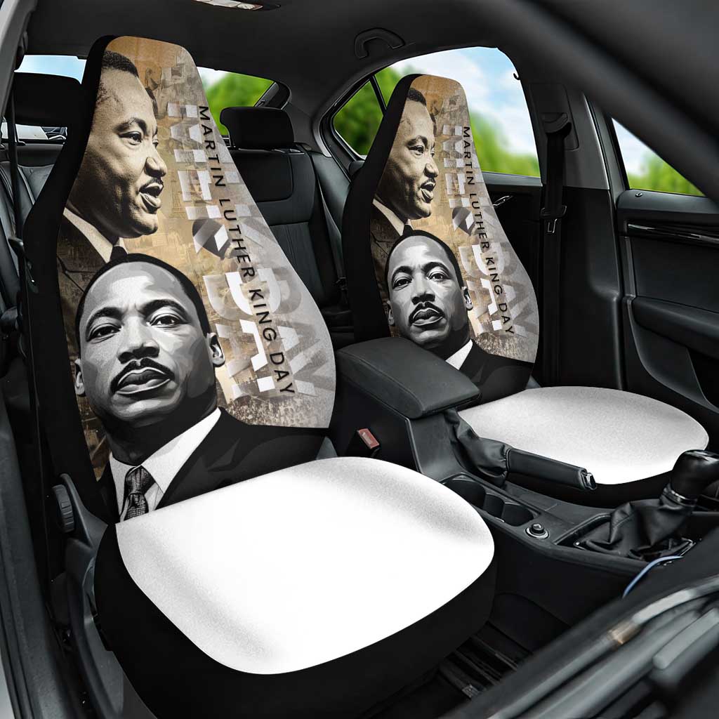 Martin Luther King Jr Day Car Seat Cover MLK His Dream Still Matters - Wonder Print Shop