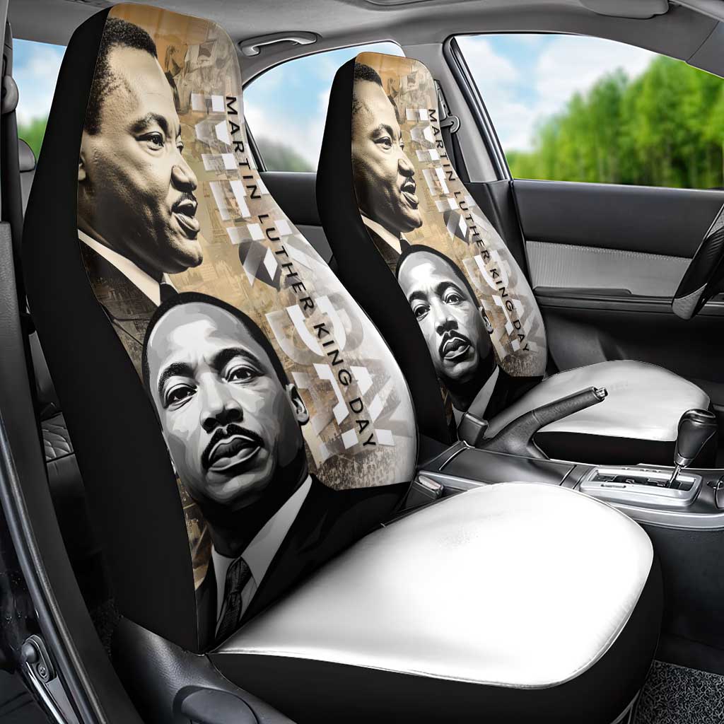 Martin Luther King Jr Day Car Seat Cover MLK His Dream Still Matters - Wonder Print Shop