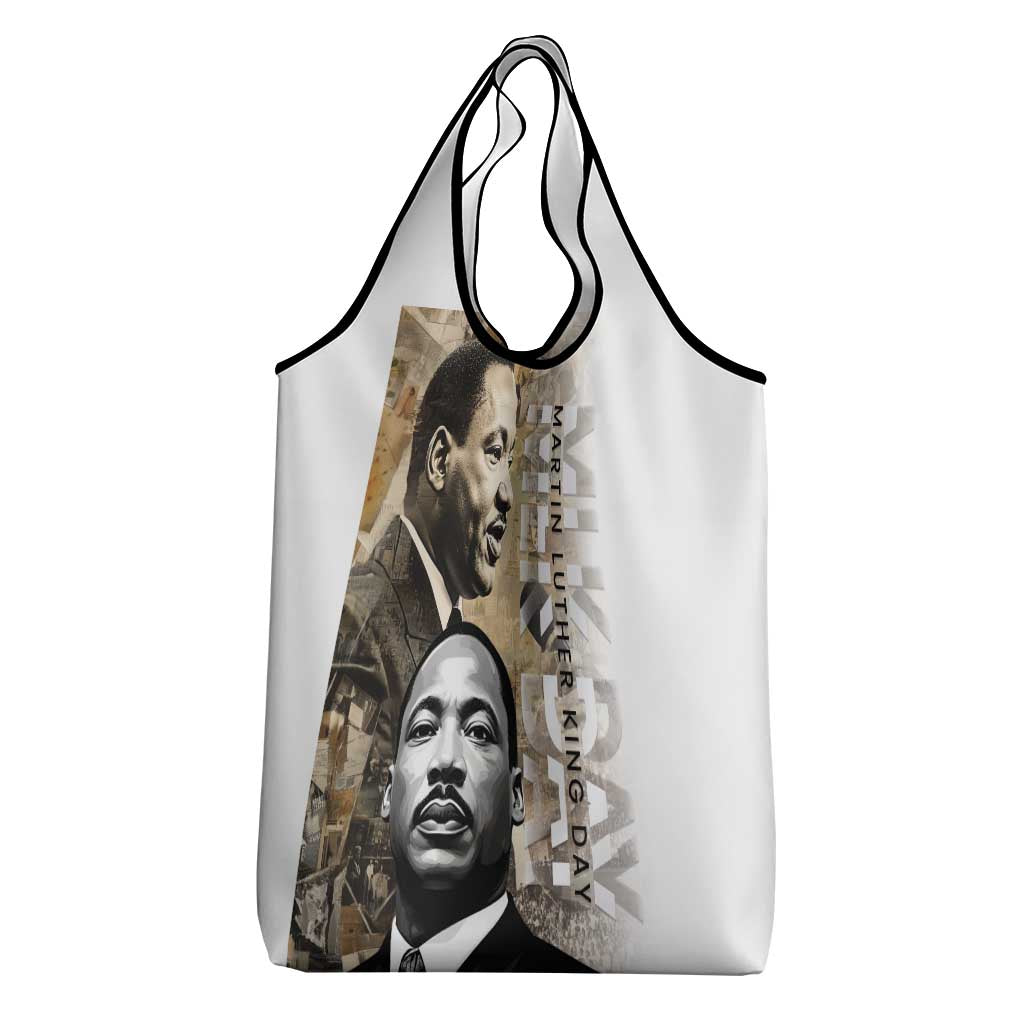 Martin Luther King Jr Day Grocery Bag MLK His Dream Still Matters