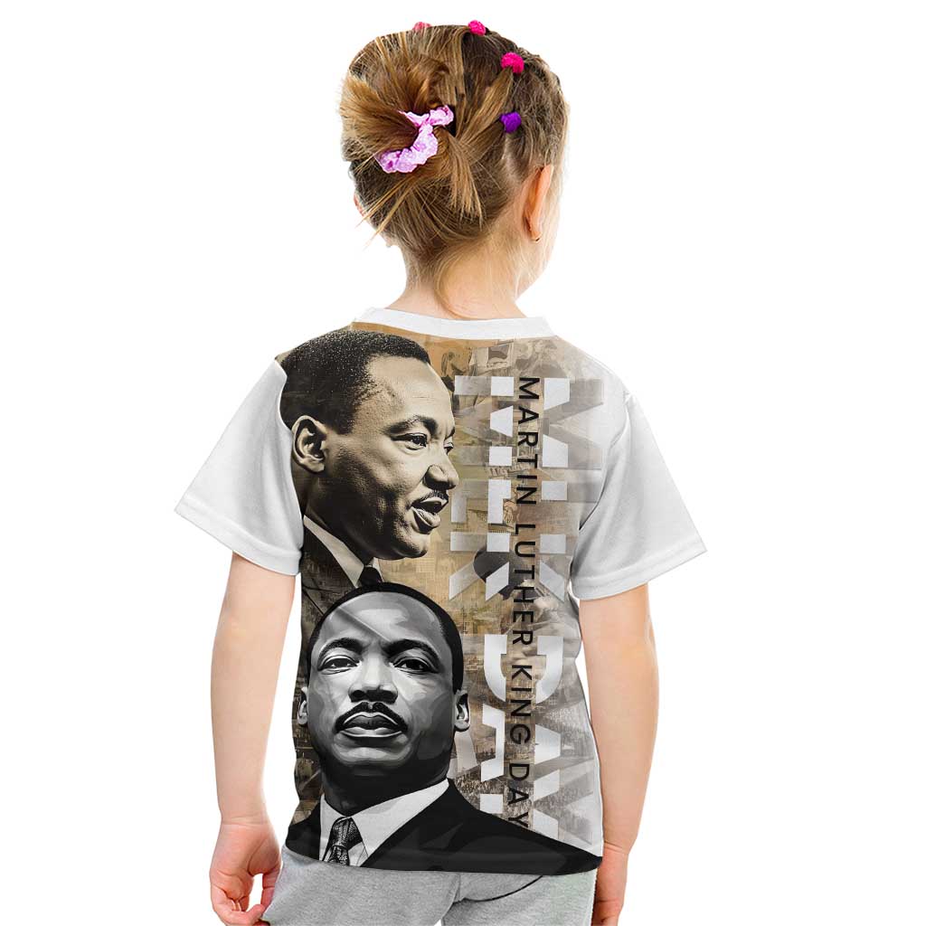 Martin Luther King Jr Day Kid T Shirt MLK His Dream Still Matters - Wonder Print Shop