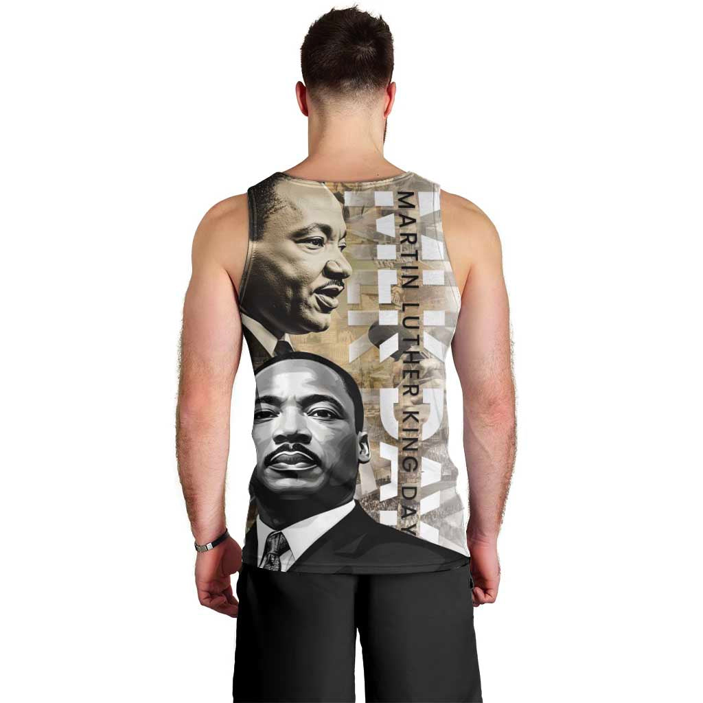 Martin Luther King Jr Day Men Tank Top MLK His Dream Still Matters - Wonder Print Shop