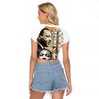 Martin Luther King Jr Day Raglan Cropped T Shirt MLK His Dream Still Matters - Wonder Print Shop