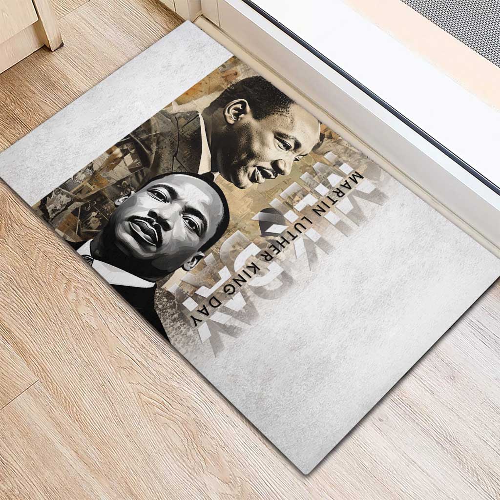 Martin Luther King Jr Day Rubber Doormat MLK His Dream Still Matters - Wonder Print Shop