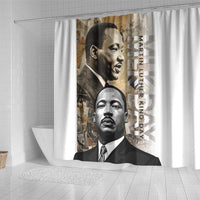 Martin Luther King Jr Day Shower Curtain MLK His Dream Still Matters LT01
