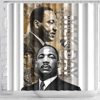 Martin Luther King Jr Day Shower Curtain MLK His Dream Still Matters LT01