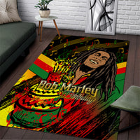 Legend Bob Birthday Area Rug The Father of Reggae - Wonder Print Shop