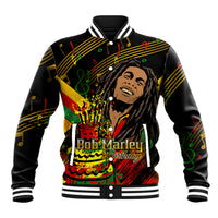 Legend Bob Birthday Baseball Jacket The Father of Reggae - Wonder Print Shop