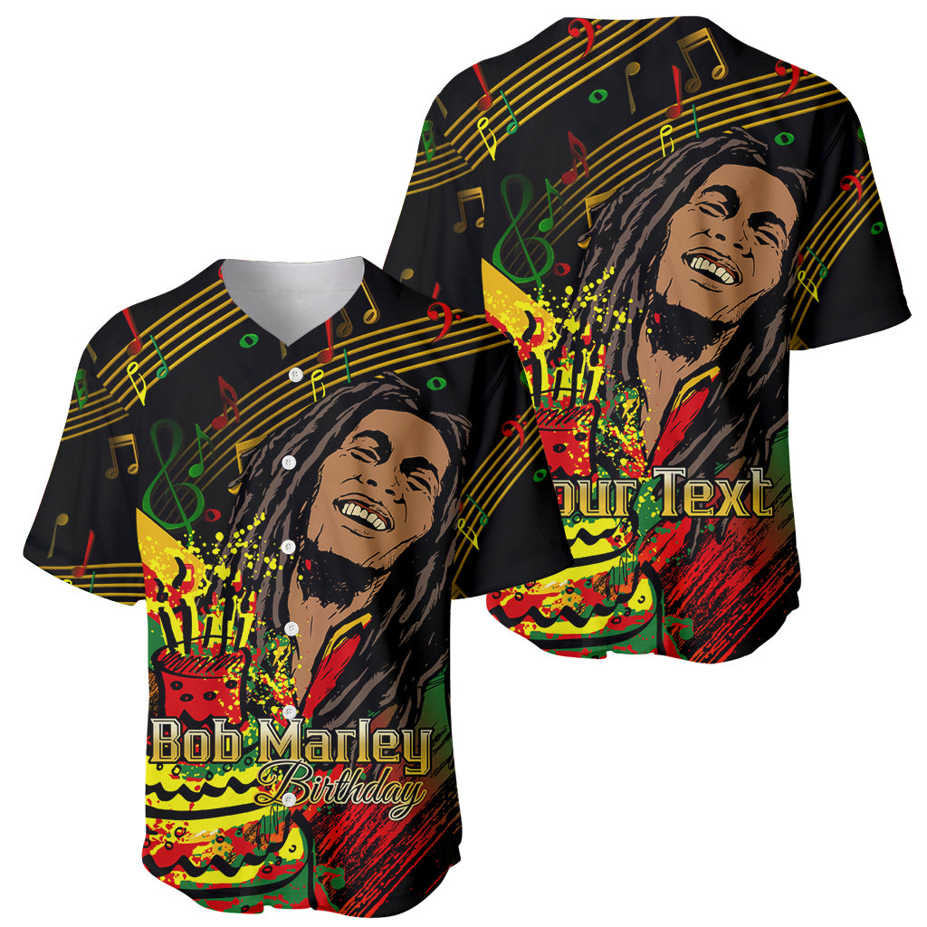 Legend Bob Birthday Baseball Jersey The Father of Reggae - Wonder Print Shop
