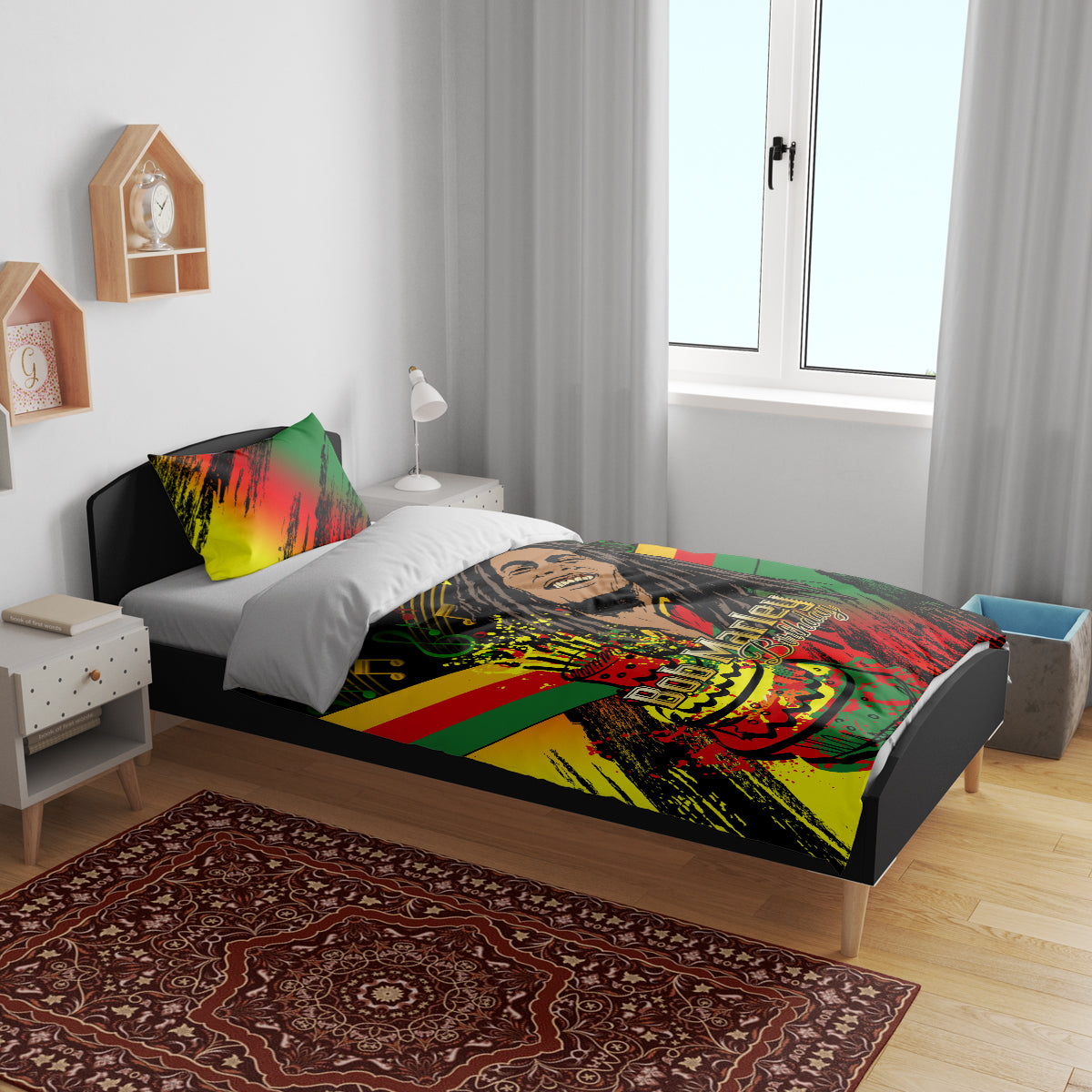 Legend Bob Birthday Bedding Set The Father of Reggae - Wonder Print Shop