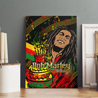 Legend Bob Birthday Canvas Wall Art The Father of Reggae - Wonder Print Shop