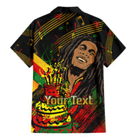 Legend Bob Birthday Family Matching Mermaid Dress and Hawaiian Shirt The Father of Reggae - Wonder Print Shop
