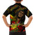 Legend Bob Birthday Family Matching Off Shoulder Short Dress and Hawaiian Shirt The Father of Reggae - Wonder Print Shop