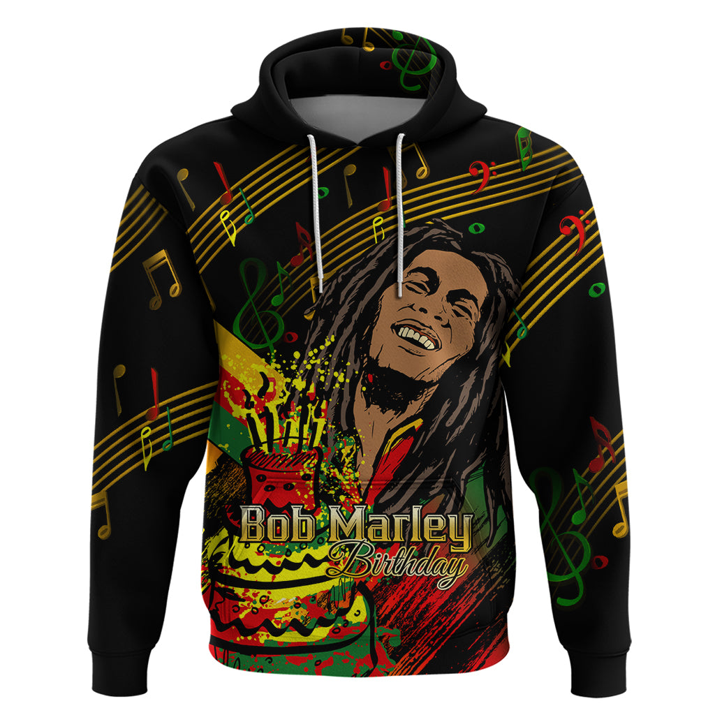 Legend Bob Birthday Hoodie The Father of Reggae - Wonder Print Shop