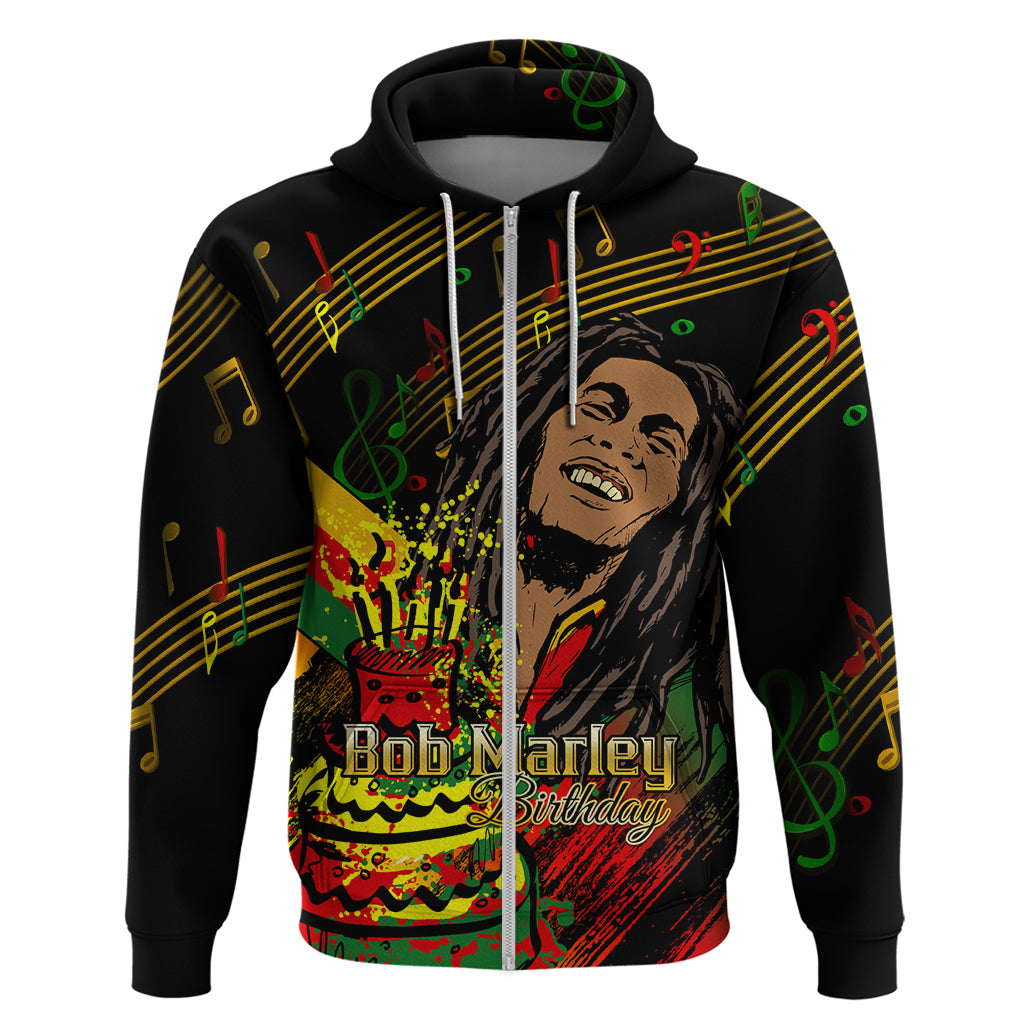 Legend Bob Birthday Hoodie The Father of Reggae - Wonder Print Shop