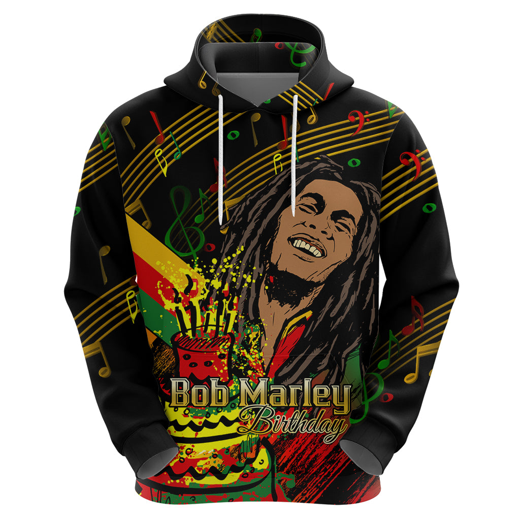 Legend Bob Birthday Hoodie The Father of Reggae - Wonder Print Shop
