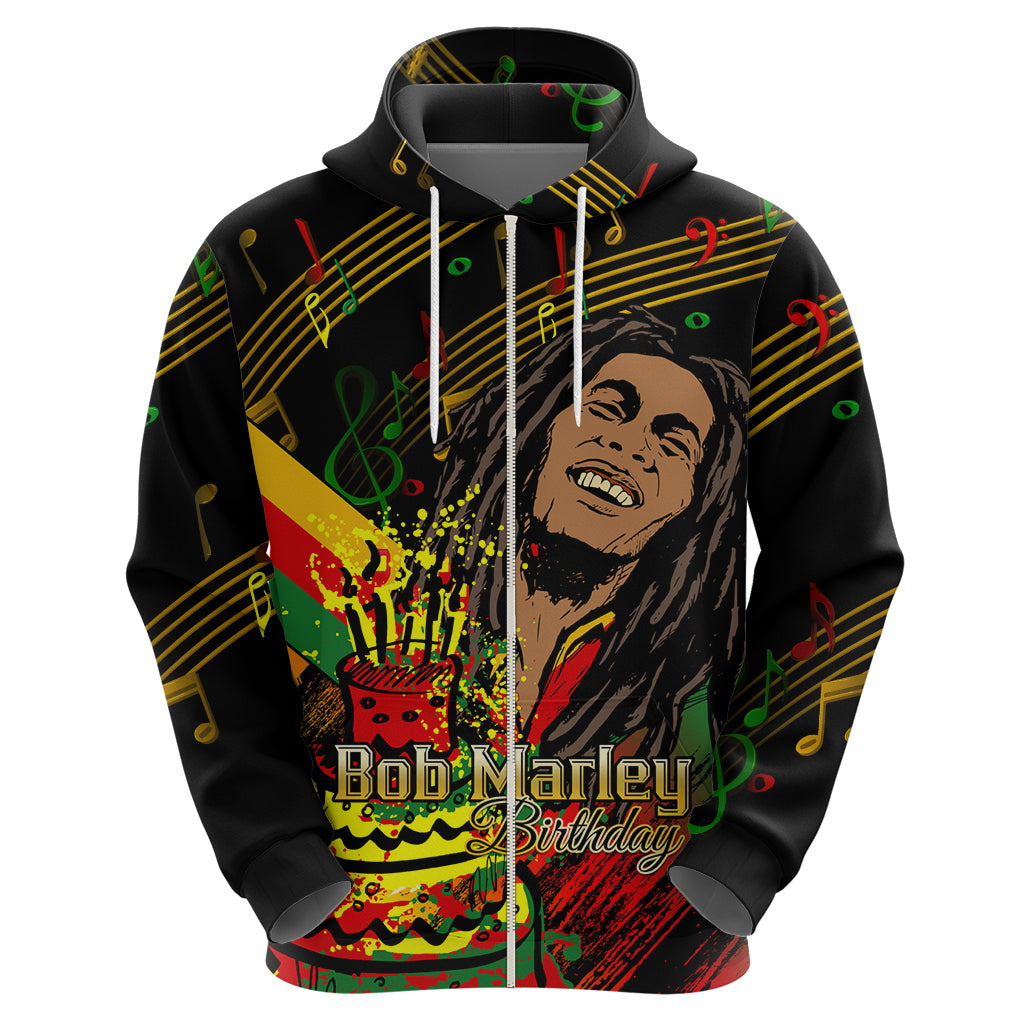 Legend Bob Birthday Hoodie The Father of Reggae - Wonder Print Shop
