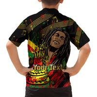 Legend Bob Birthday Kid Hawaiian Shirt The Father of Reggae - Wonder Print Shop