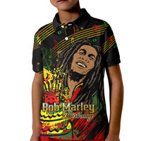 Legend Bob Birthday Kid Polo Shirt The Father of Reggae - Wonder Print Shop