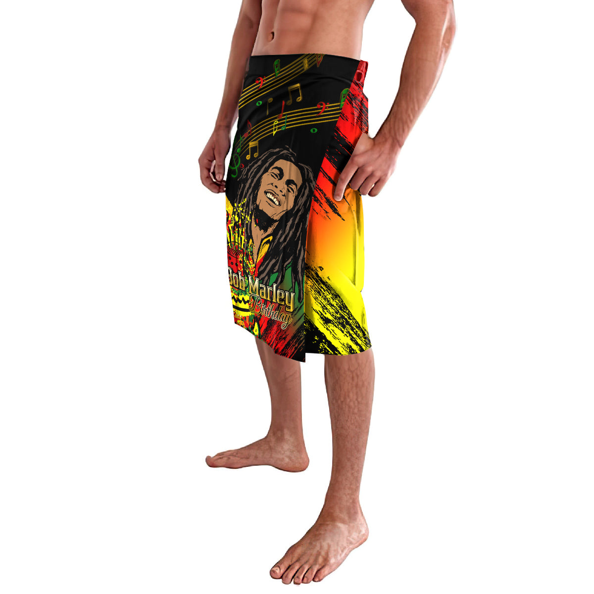 Legend Bob Birthday Lavalava The Father of Reggae - Wonder Print Shop