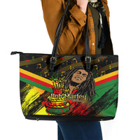 Legend Bob Birthday Leather Tote Bag The Father of Reggae - Wonder Print Shop