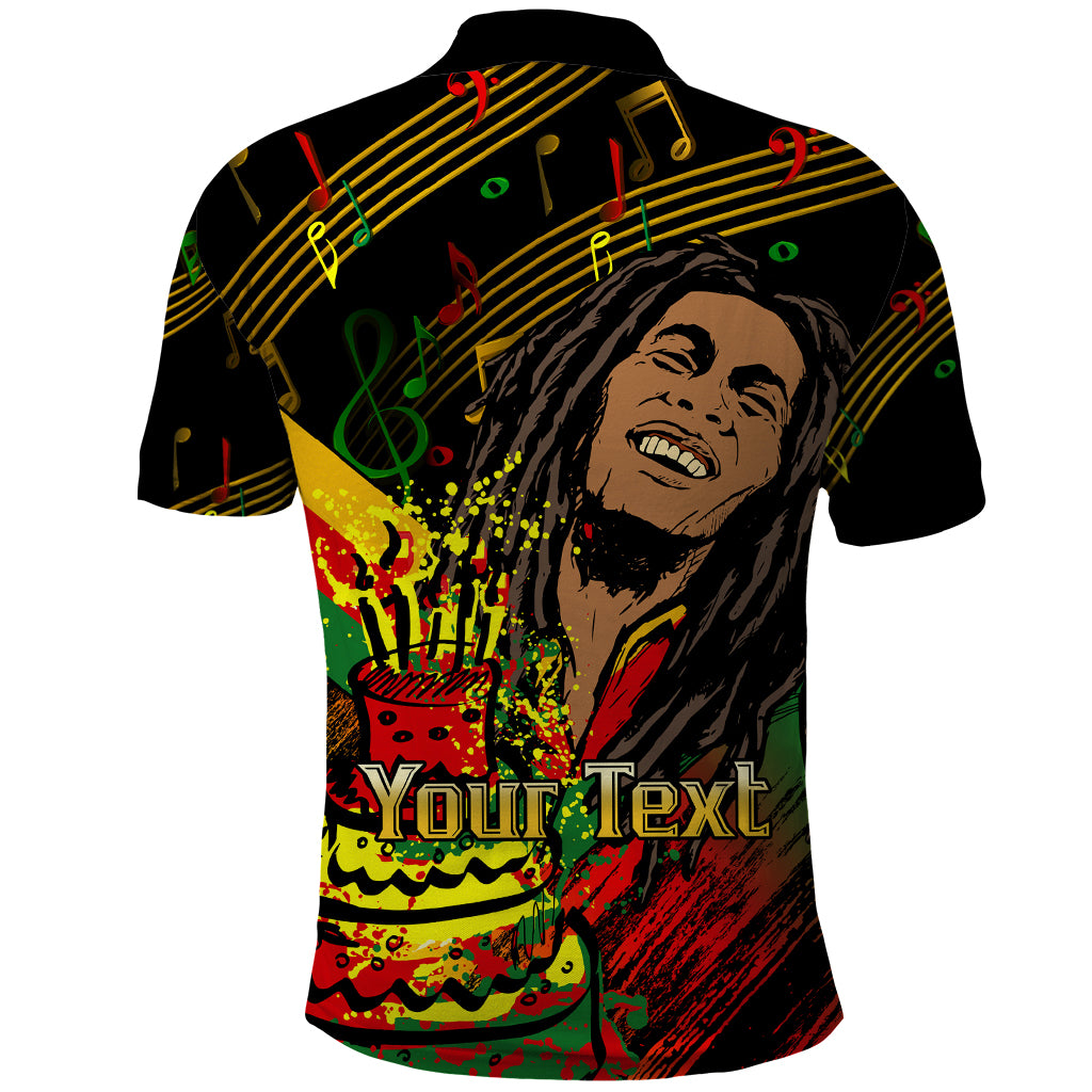Legend Bob Birthday Polo Shirt The Father of Reggae - Wonder Print Shop