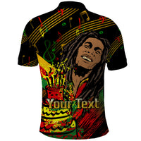 Legend Bob Birthday Polo Shirt The Father of Reggae - Wonder Print Shop