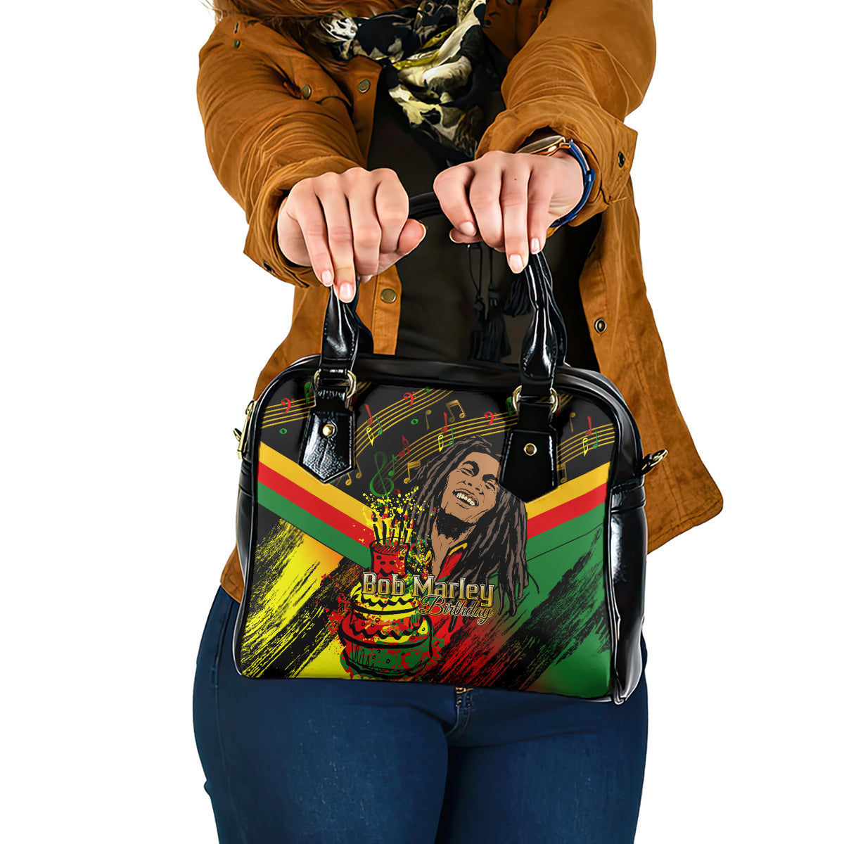 Bob Marley Birthday Shoulder Handbag The Father of Reggae