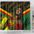 Bob Marley Birthday Shower Curtain The Father of Reggae