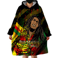 Legend Bob Birthday Wearable Blanket Hoodie The Father of Reggae - Wonder Print Shop