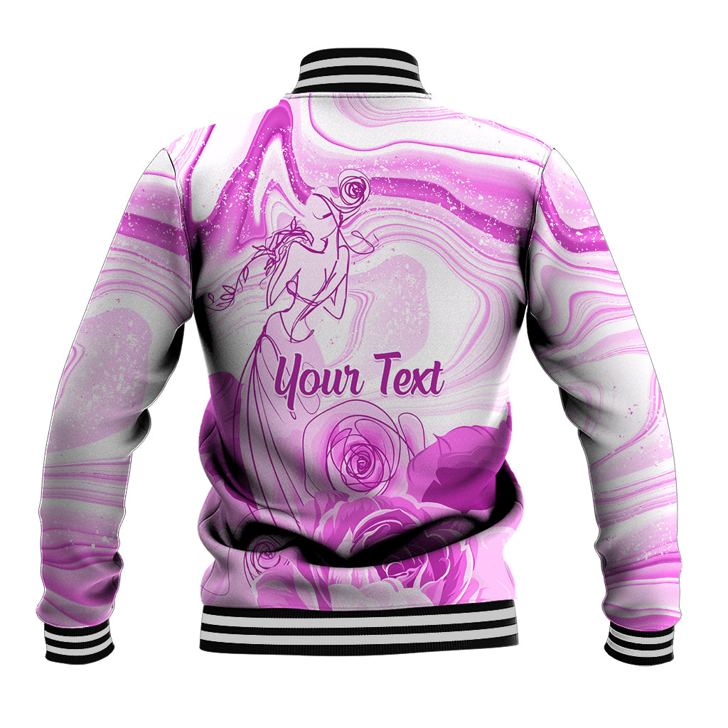 Happy International Women Day 2024 Baseball Jacket Inspire Inclusion - Wonder Print Shop