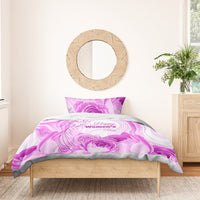 Happy International Women Day 2024 Bedding Set Inspire Inclusion - Wonder Print Shop