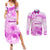 Happy International Women Day 2024 Couples Matching Summer Maxi Dress and Long Sleeve Button Shirt Inspire Inclusion - Wonder Print Shop