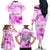 Happy International Women Day 2024 Family Matching Off Shoulder Long Sleeve Dress and Hawaiian Shirt Inspire Inclusion - Wonder Print Shop