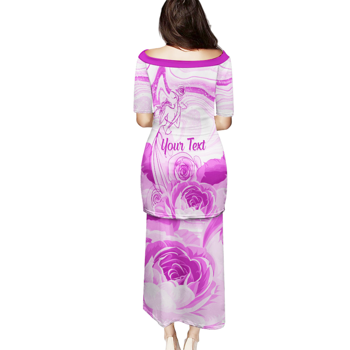 Happy International Women Day 2024 Family Matching Puletasi and Hawaiian Shirt Inspire Inclusion - Wonder Print Shop