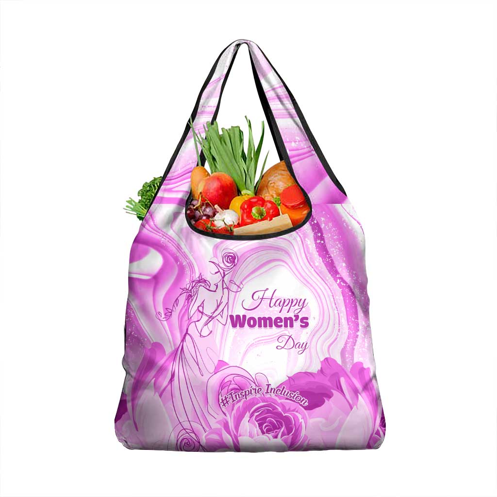 Happy International Women Day 2024 Grocery Bag Inspire Inclusion