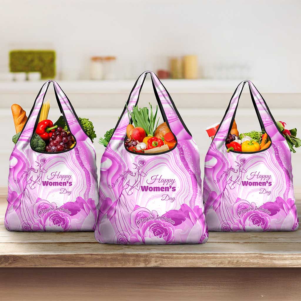 Happy International Women Day 2024 Grocery Bag Inspire Inclusion